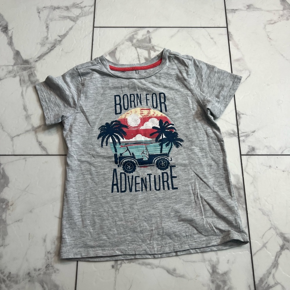 True Craft Gray born for Adventure Tee